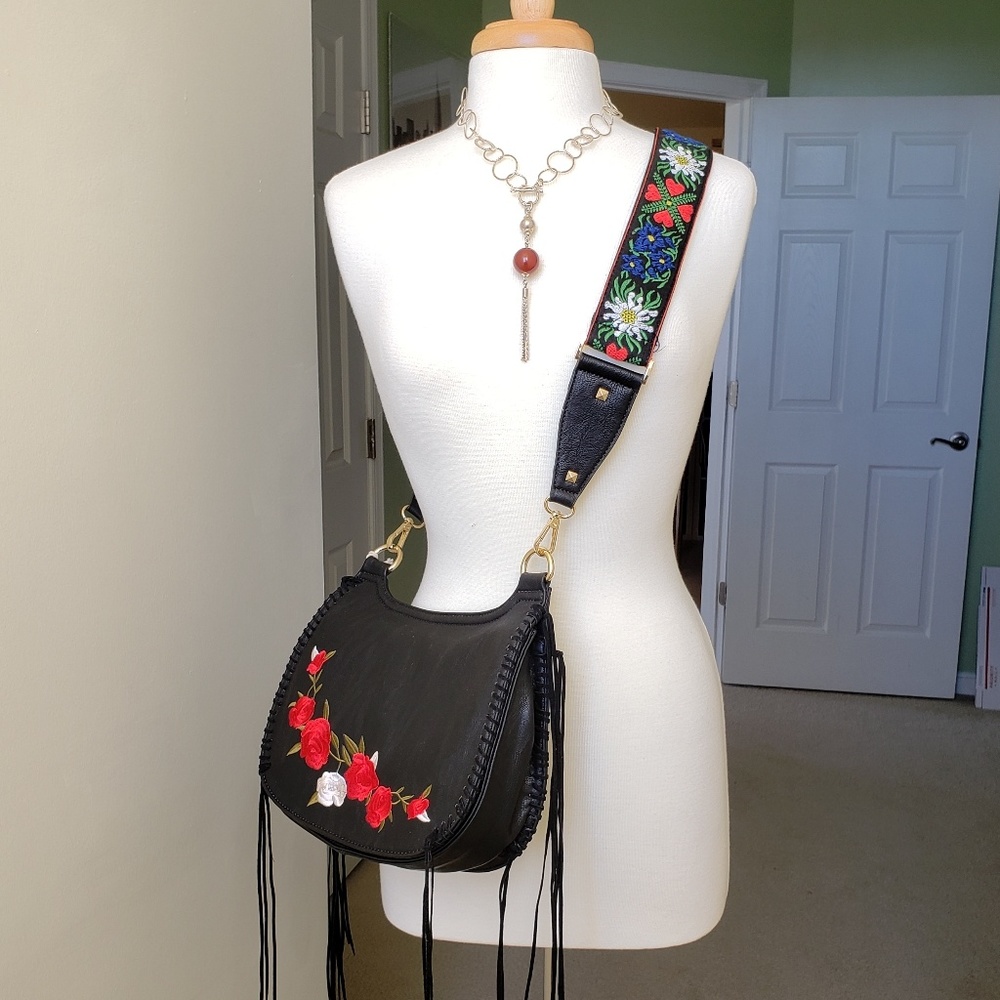 Vegan Leather - Authentic Shoulder/Crossbody Bag